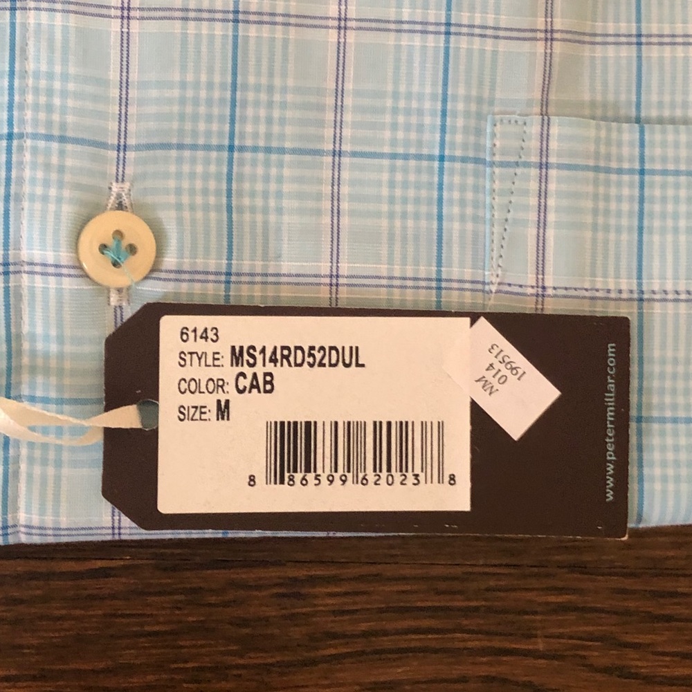 NWT Peter Millar Men's Button Down - Picture 5 of 5